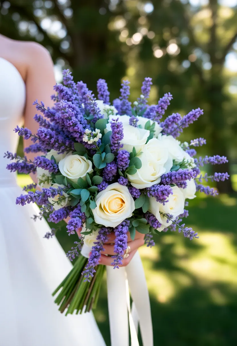 21 Lavender Wedding Theme Ideas That Will Leave You Breathless! - 1. Lavender Bouquets