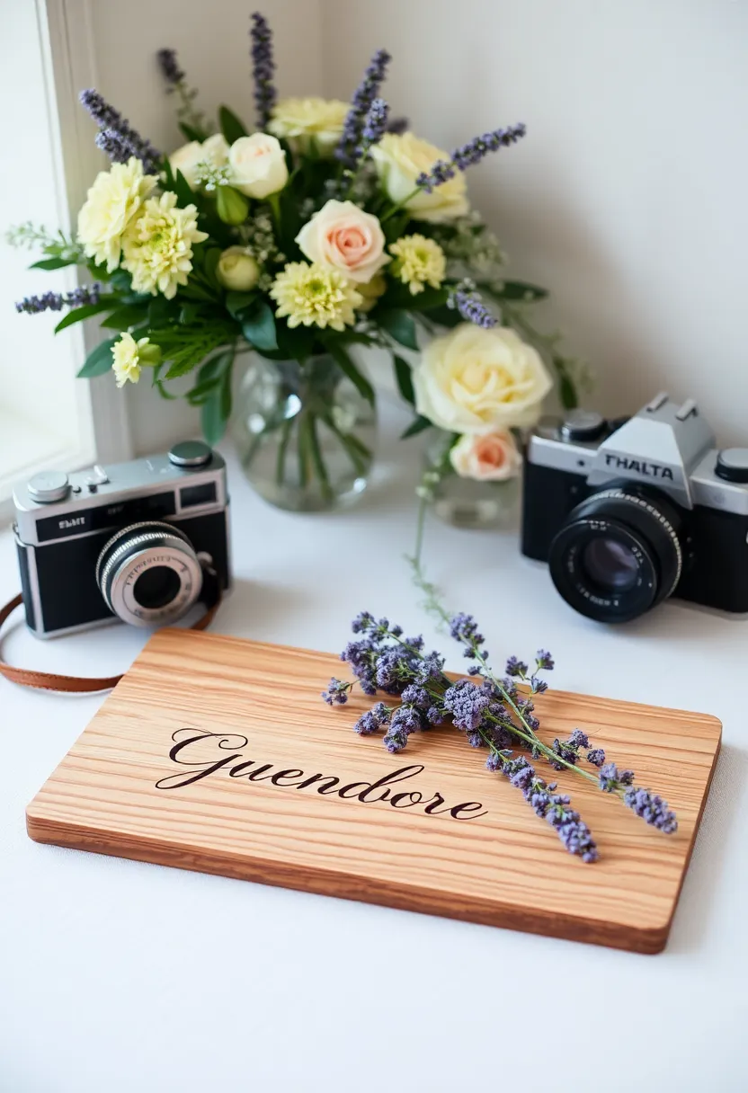 21 Lavender Wedding Theme Ideas That Will Leave You Breathless! - 14. Lavender-themed Guest Book