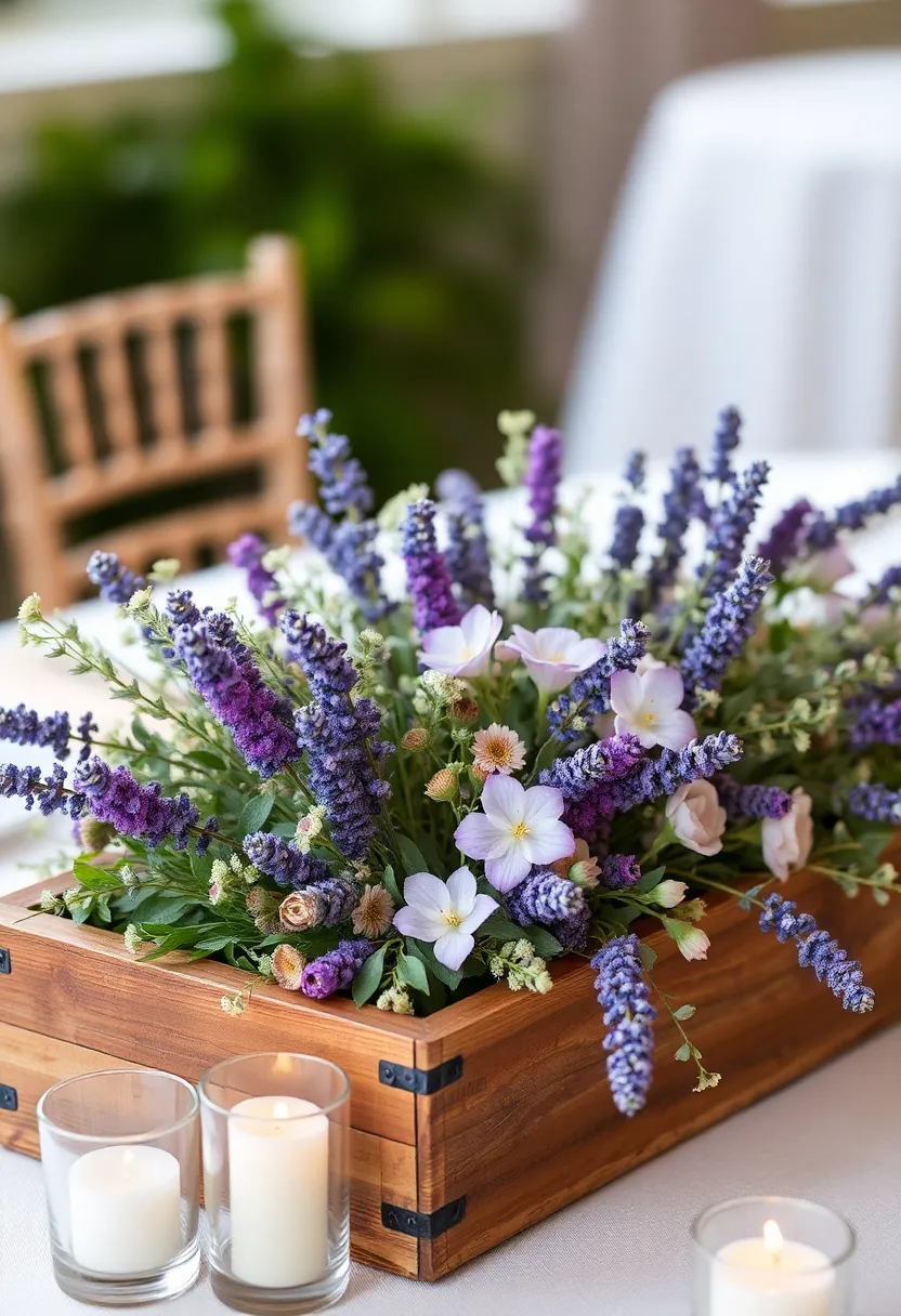 21 Sage and Lavender Wedding Ideas That'll Make Your Heart Skip a Beat! - 2. Lavender and Sage Floral Arrangements