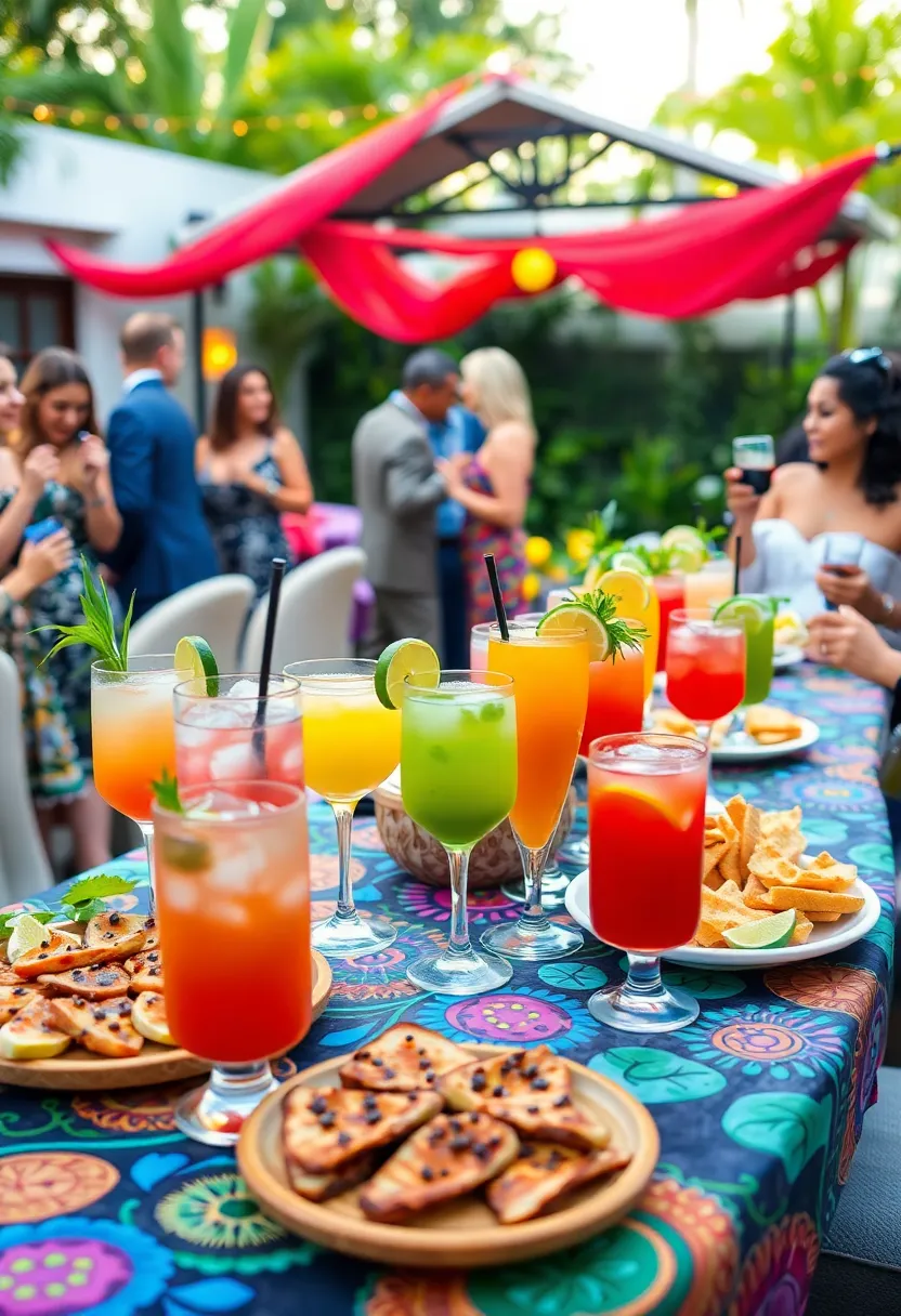 21 Mexican Wedding Ideas That Will Leave You Breathless (You Won't Believe #15!) - 19. Elegant Cocktail Hour