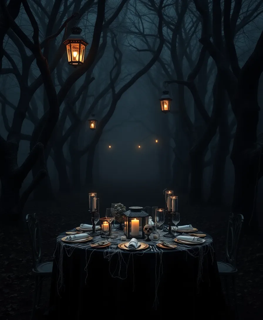 21 Whimsical Dark Fairytale Wedding Themes You Never Knew You Needed! - 9. Haunted Forest