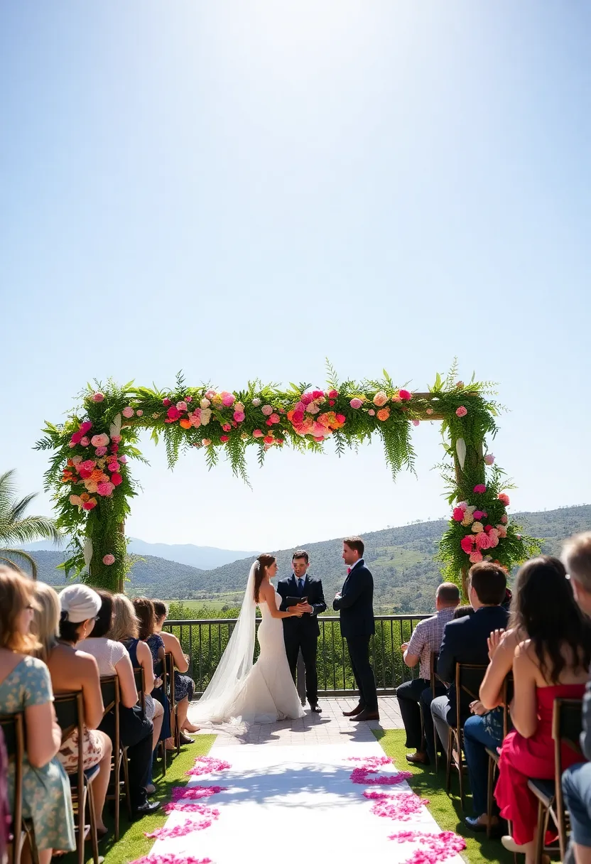 21 Mexican Wedding Ideas That Will Leave You Breathless (You Won't Believe #15!) - 7. Unique Ceremony Arches