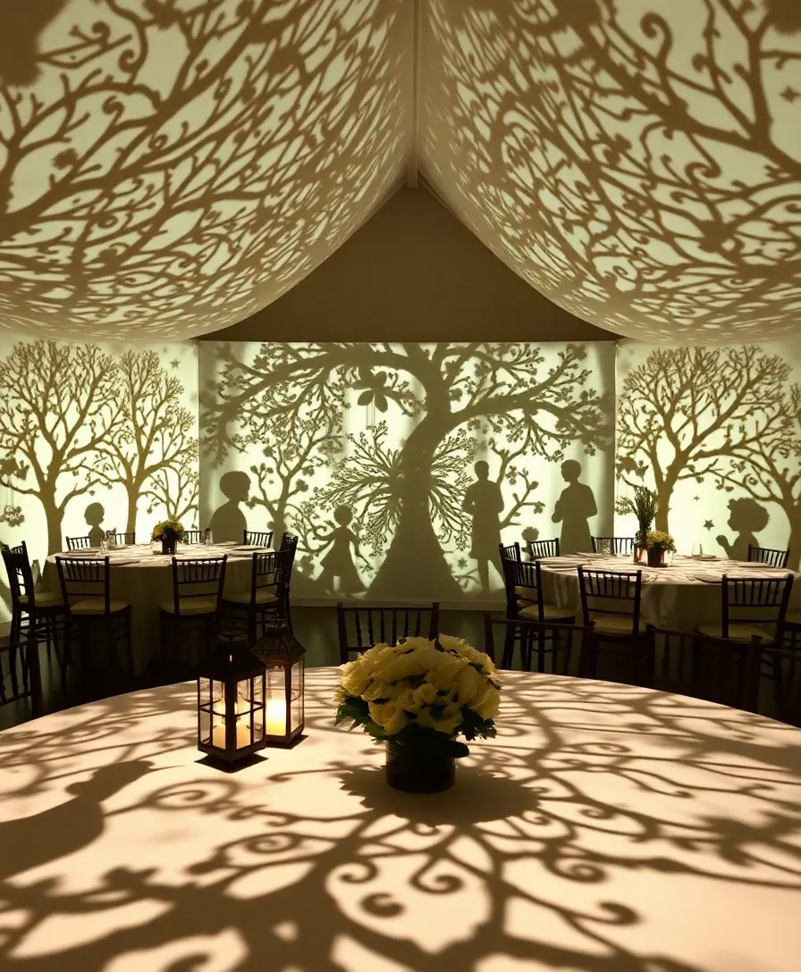 21 Whimsical Dark Fairytale Wedding Themes You Never Knew You Needed! - 19. Whimsical Shadow Play