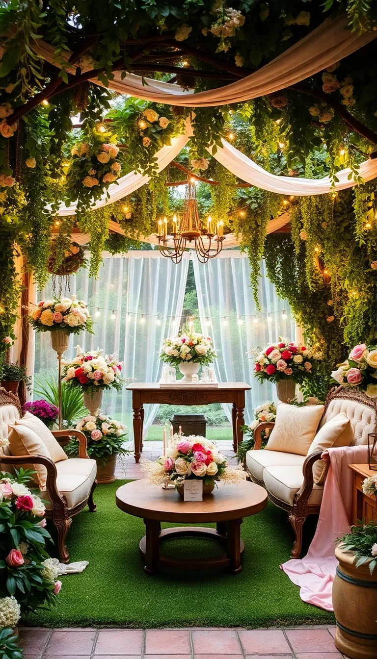 21 Unforgettable Wedding Theme Ideas That Will Leave Your Guests in Awe! - 17. Secret Garden