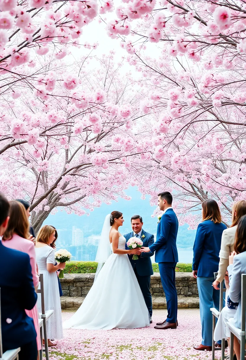 22 Stunning Pink Wedding Theme Ideas That Will Take Your Breath Away! - 17. Pink Theme Destination Wedding