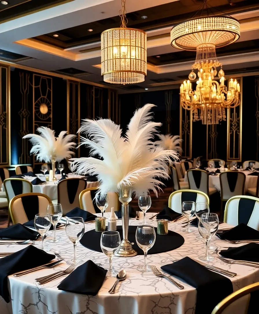 21 Fairytale Wedding Theme Ideas That Will Make You Feel Like Royalty! - 20. Art Deco Glam