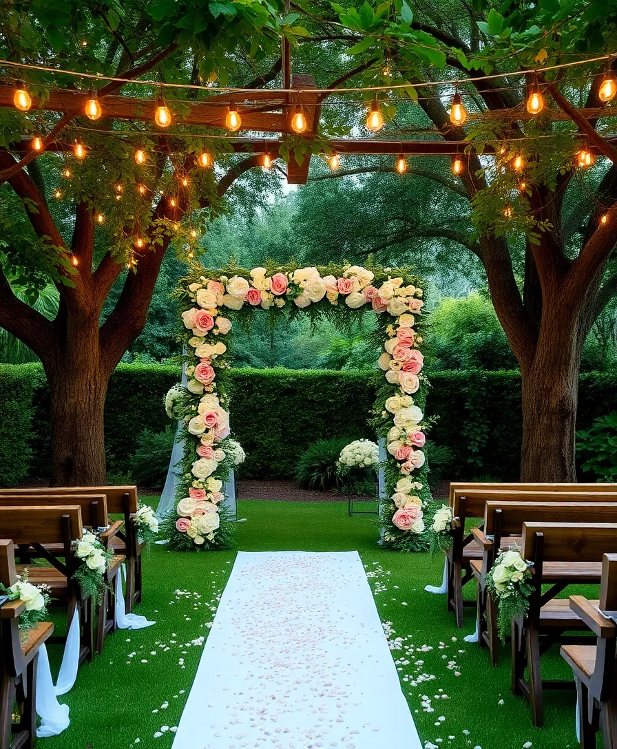 21 Fairytale Wedding Theme Ideas That Will Make You Feel Like Royalty! - 1. Enchanted Garden