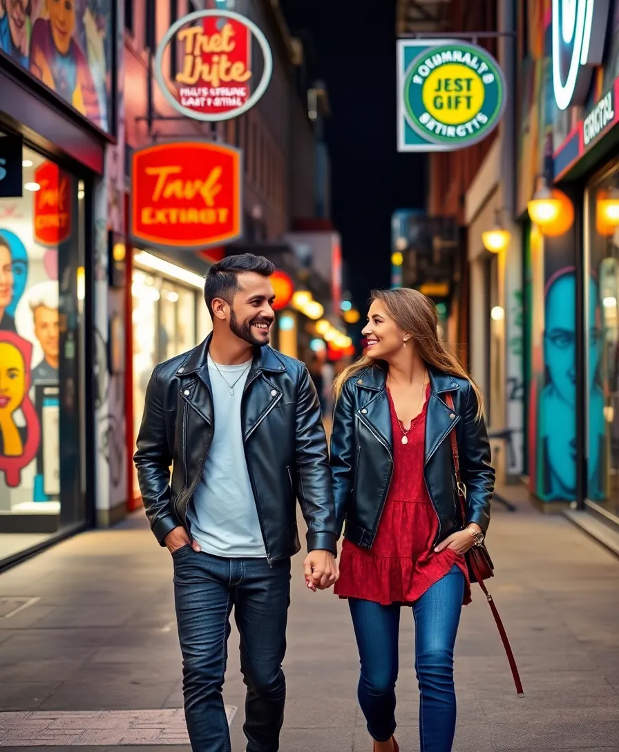 21 Engagement Photoshoot Ideas That Will Make You Say 'I Do!' - 3. Urban Edge