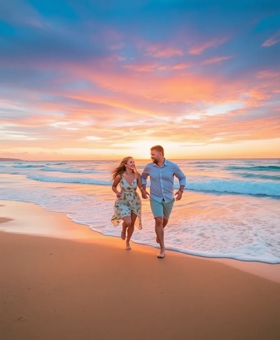 21 Engagement Photoshoot Ideas That Will Make You Say 'I Do!' - 5. Beach Bliss