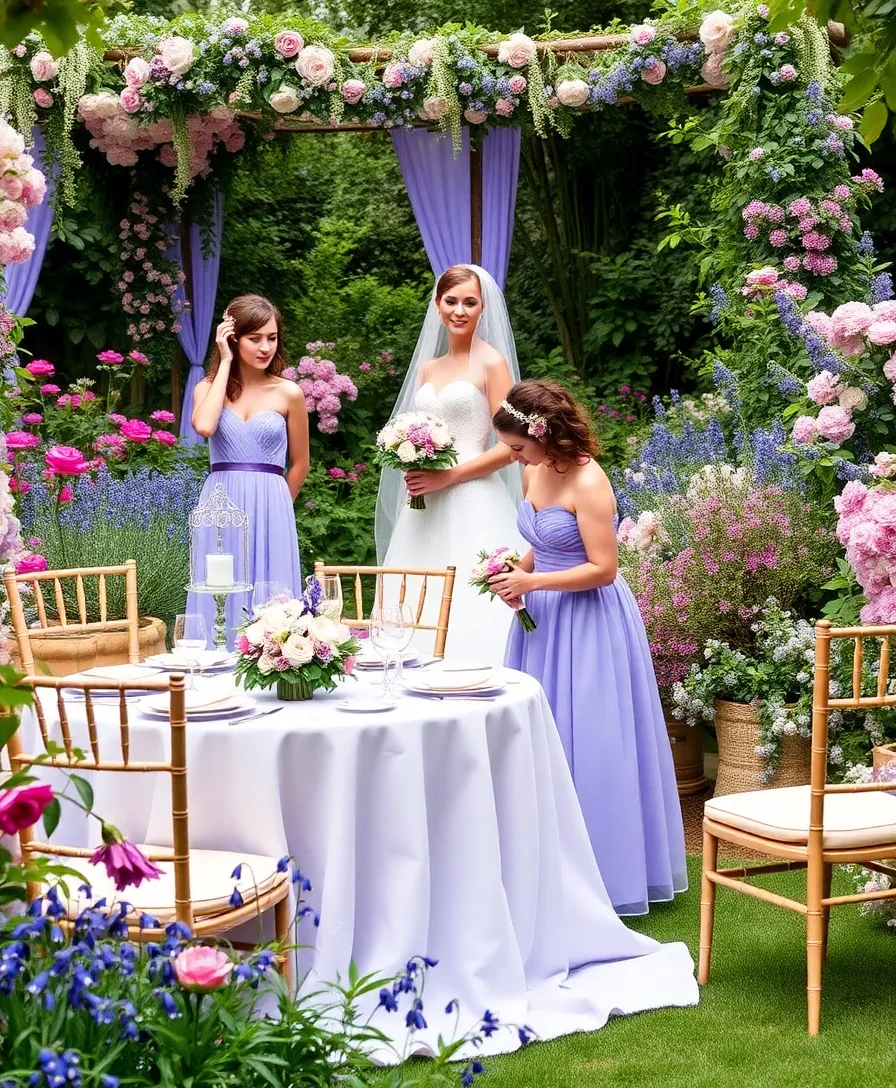 21 Spring Wedding Colors That Will Leave You Breathless (Wait Until You See #15!) - 11. Periwinkle