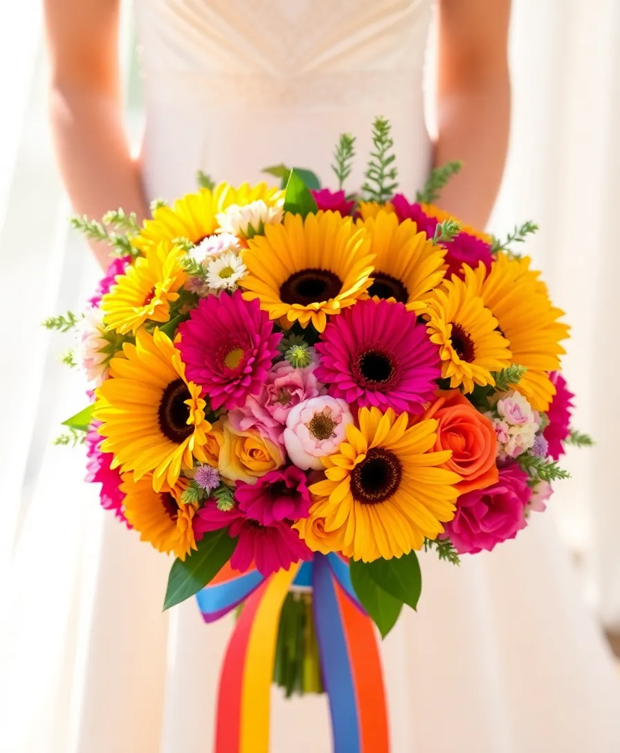 21 Stunning Spring Wedding Ideas That Will Leave You Breathless! - 12. Bright, Bold Bouquets