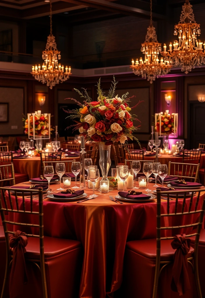 21 Fall Wedding Ideas That Will Make Your Heart Skip a Beat (You Won't Believe #7!) - 9. Elegant Autumn Linens