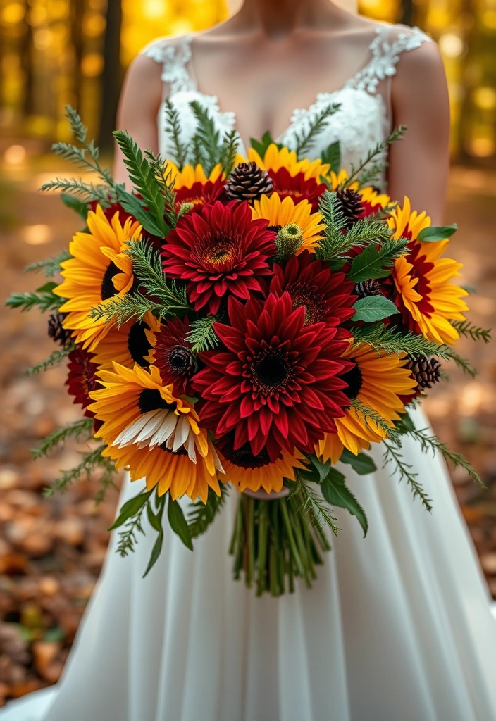 21 Fall Wedding Ideas That Will Make Your Heart Skip a Beat (You Won't Believe #7!) - 2. Seasonal Floral Arrangements