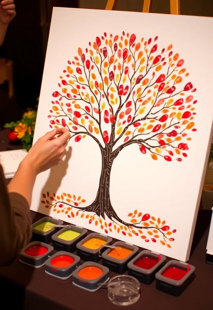 21 Fall Wedding Ideas That Will Make Your Heart Skip a Beat (You Won't Believe #7!) - 5. Unique Guest Book Ideas