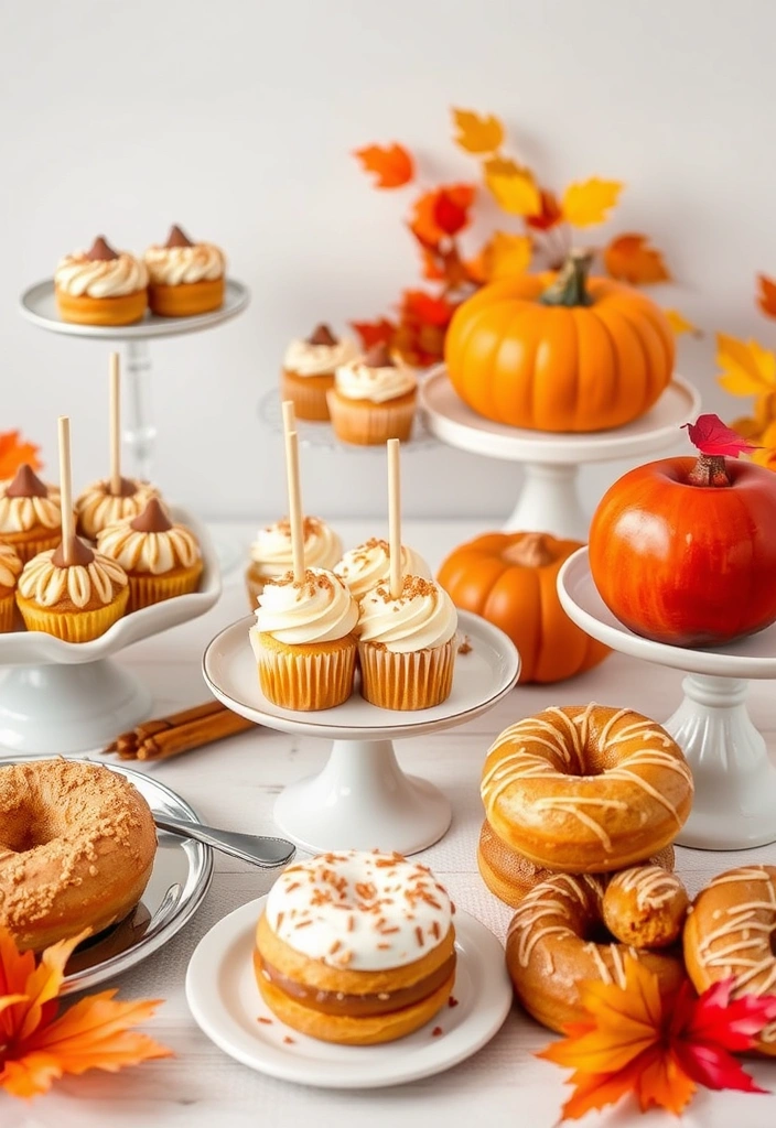 21 Fall Wedding Ideas That Will Make Your Heart Skip a Beat (You Won't Believe #7!) - 19. Seasonal Dessert Table