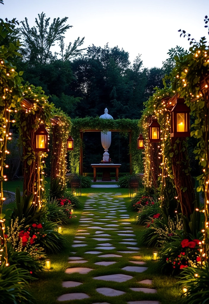 21 Stunning Country Garden Weddings That Will Leave You Breathless (You Won't Believe #11!) - 2. Enchanted Garden Pathways