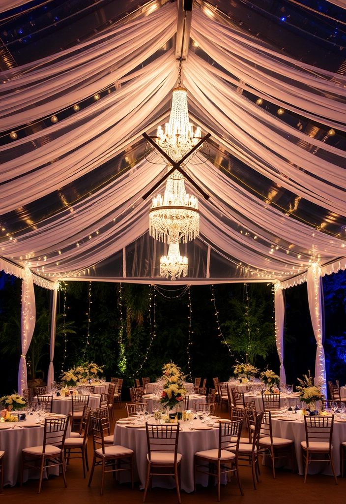 21 Stunning Country Garden Weddings That Will Leave You Breathless (You Won't Believe #11!) - 19. Stunning Reception Tents