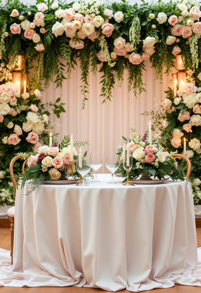 21 Stunning Country Garden Weddings That Will Leave You Breathless (You Won't Believe #11!) - 16. Sweetheart Tables