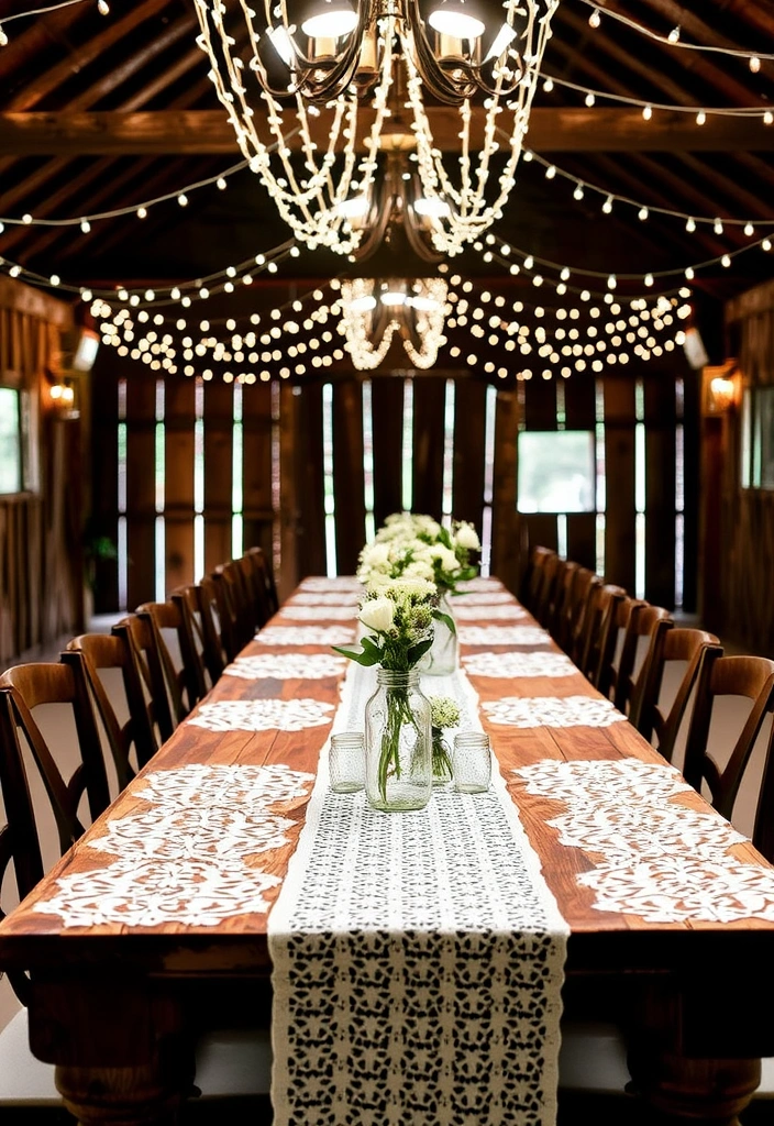 21 Stunning Black Wedding Theme Ideas That Will Leave You Breathless! - 5. Rustic Black and White
