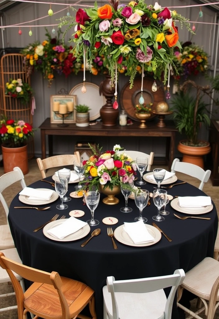 21 Stunning Black Wedding Theme Ideas That Will Leave You Breathless! - 13. Luxurious Black and Silver