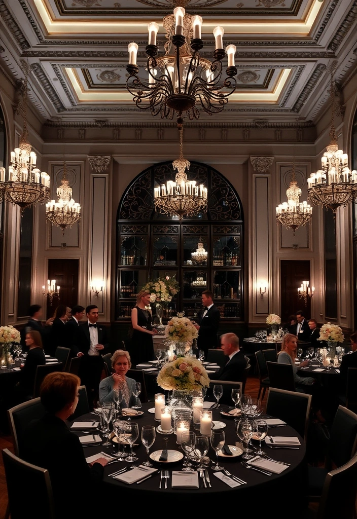 21 Stunning Black Wedding Theme Ideas That Will Leave You Breathless! - 19. Classic Black Tie