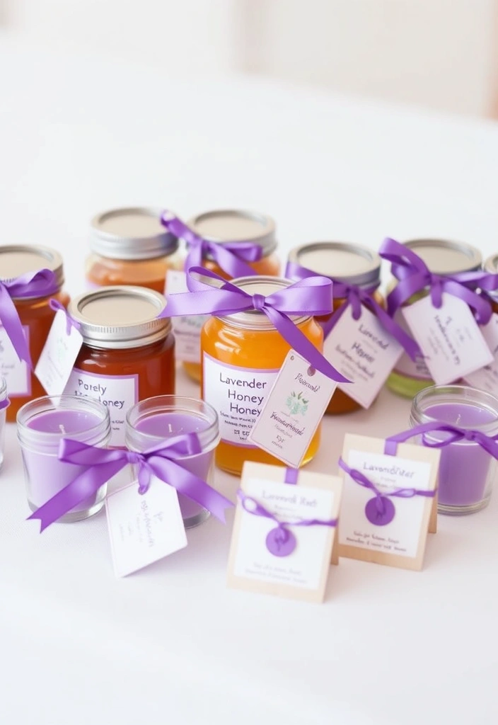 21 Stunning Purple Wedding Ideas That Will Leave You Breathless (Wait Until You See #10!) - 7. Purple Wedding Favors