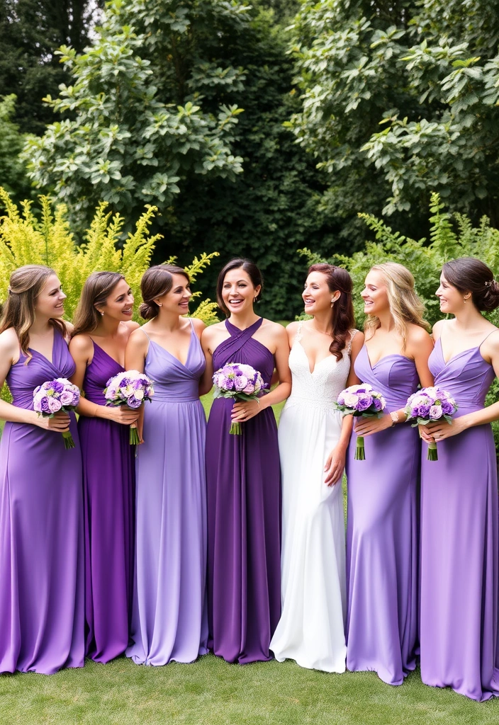 21 Stunning Purple Wedding Ideas That Will Leave You Breathless (Wait Until You See #10!) - 2. Elegant Purple Wedding Invitations