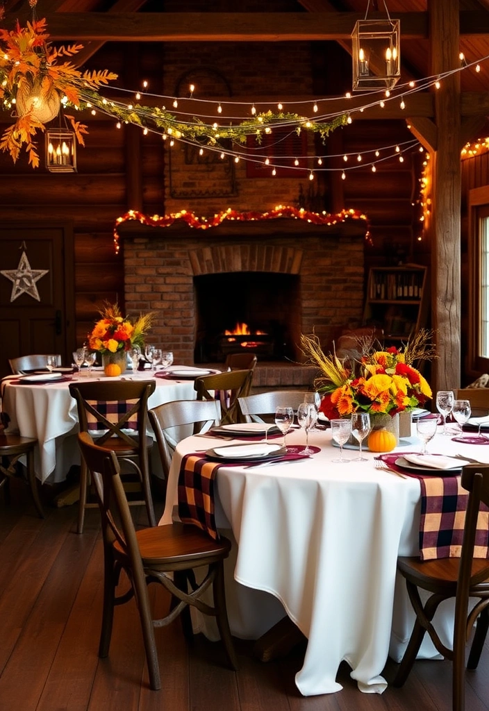 21 Stunning Burnt Orange Weddings That Will Leave You Speechless! - 9. Cozy Cabin Escape