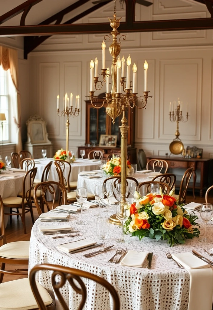 21 Stunning Burnt Orange Weddings That Will Leave You Speechless! - 4. Vintage Elegance
