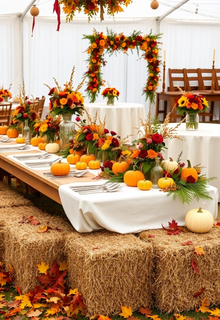 21 Stunning Burnt Orange Weddings That Will Leave You Speechless! - 10. Autumn Harvest