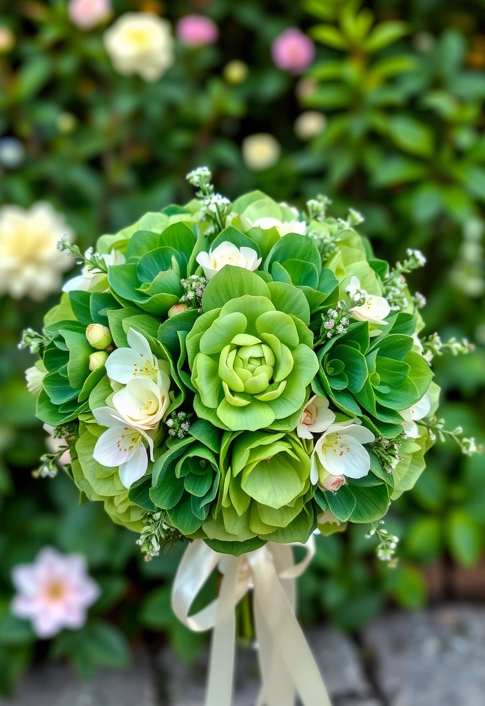 21 Stunning Emerald Green Weddings You Have to See to Believe! - 5. Emerald Green Floral Arrangements