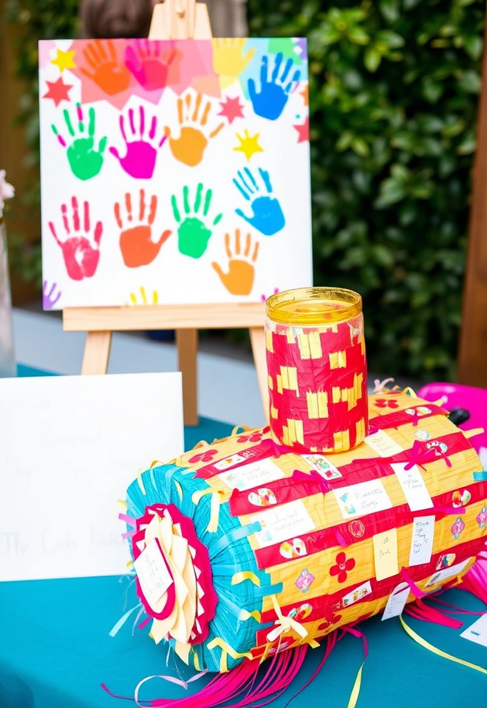 21 Vibrant Mexican Wedding Inspirations You’ll Want to Steal! - 13. Creative Guestbook Alternatives