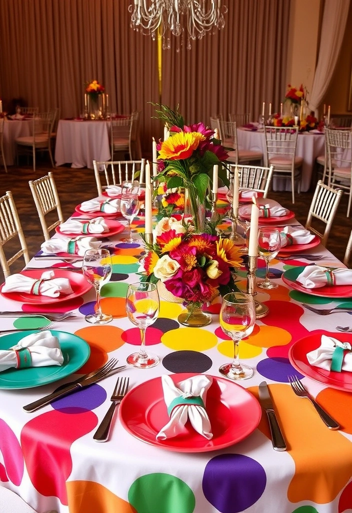 21 Vibrant Mexican Wedding Inspirations You’ll Want to Steal! - 9. Vibrant Table Settings