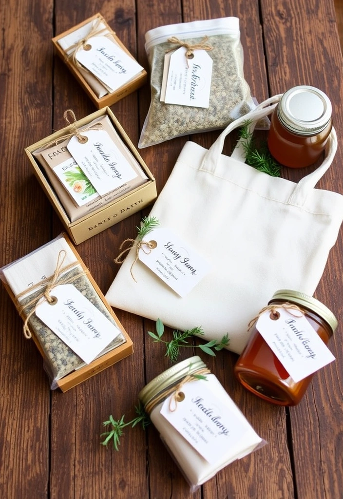 21 Mountain Wedding Ideas That'll Make Your Love Story Unforgettable! - 12. Eco-Friendly Favors