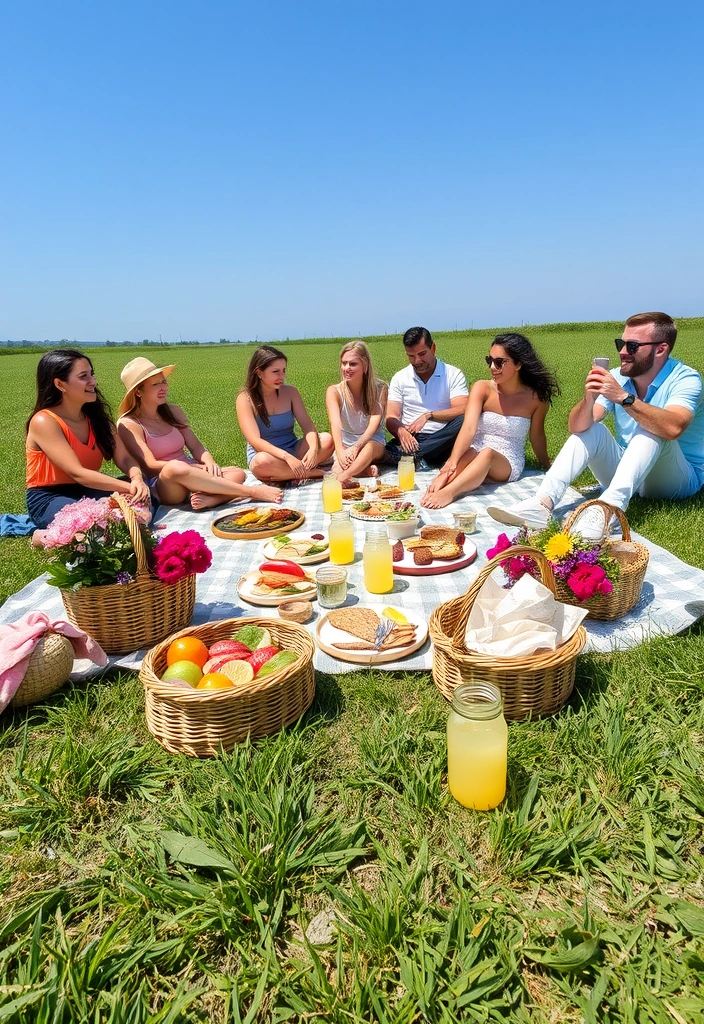 21 Casual Wedding Ideas That'll Make You Say 'I Do' in Style! - 1. Picnic-Style Reception