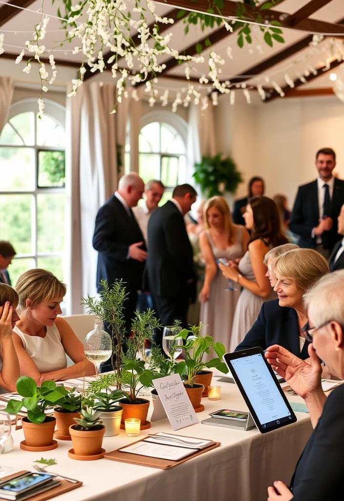 21 Casual Wedding Ideas That'll Make You Say 'I Do' in Style! - 13. Eco-Friendly Elements