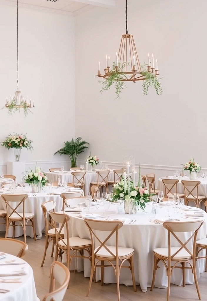 21 Casual Wedding Ideas That'll Make You Say 'I Do' in Style! - 19. Minimalist Decor