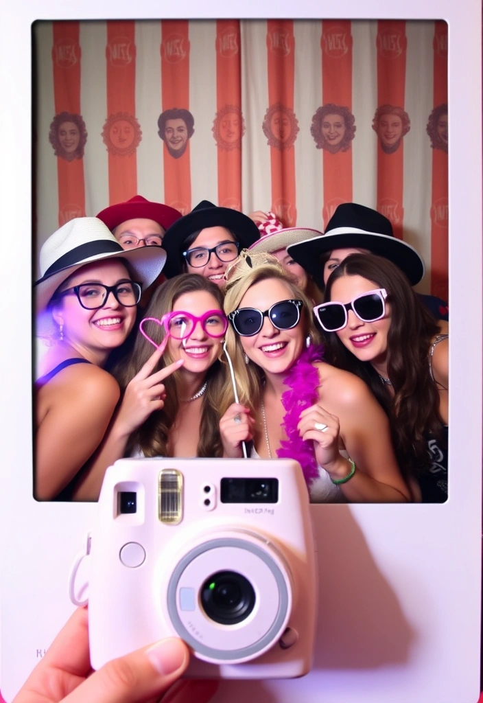 21 Unique Wedding Ideas That Will Leave Your Guests Talking (You Won't Believe #12!) - 10. Themed Photo Booth