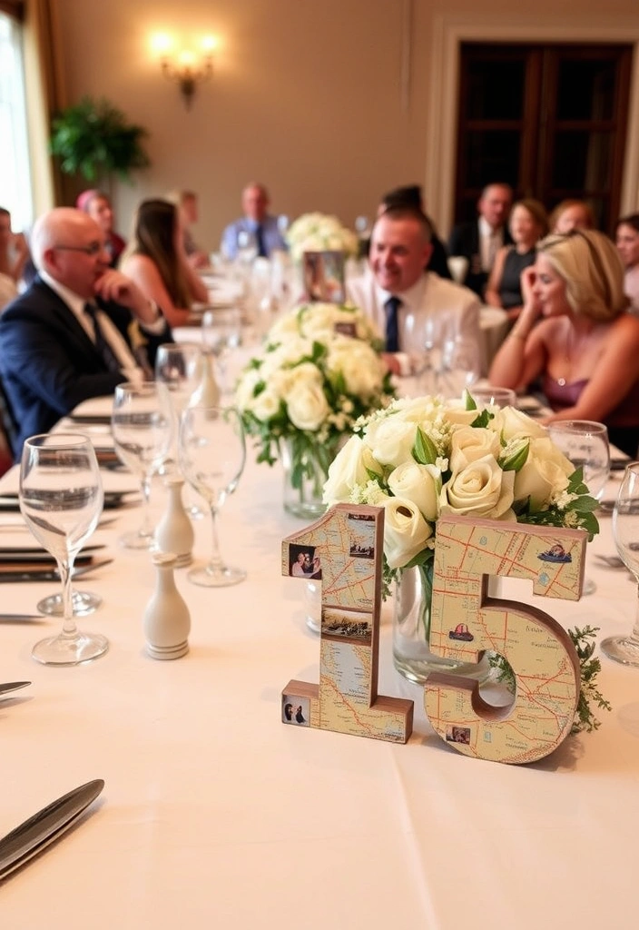 21 Unique Wedding Ideas That Will Leave Your Guests Talking (You Won't Believe #12!) - 6. Creative Table Numbers