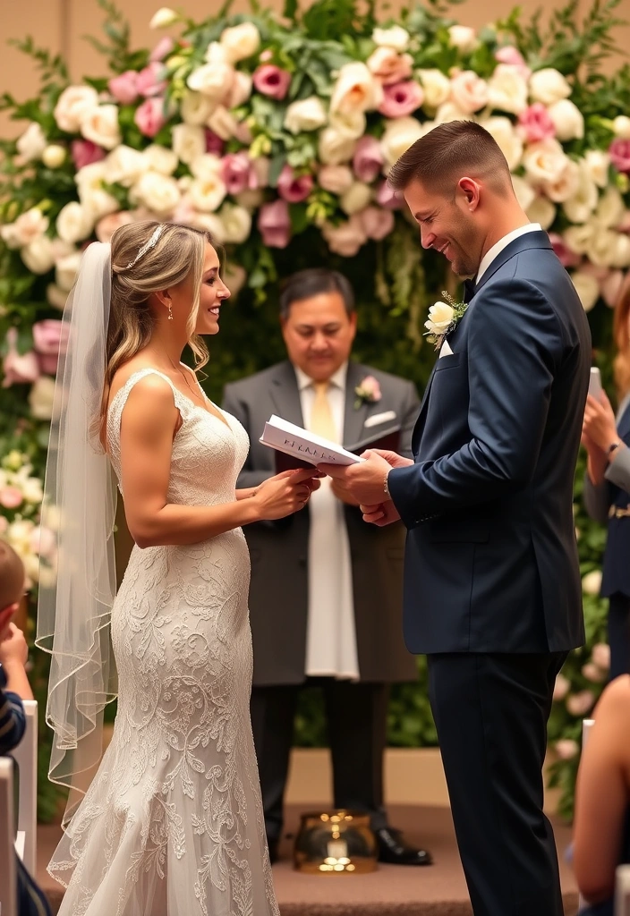 21 Unique Wedding Ideas That Will Leave Your Guests Talking (You Won't Believe #12!) - 8. Personalized Ceremony Vows