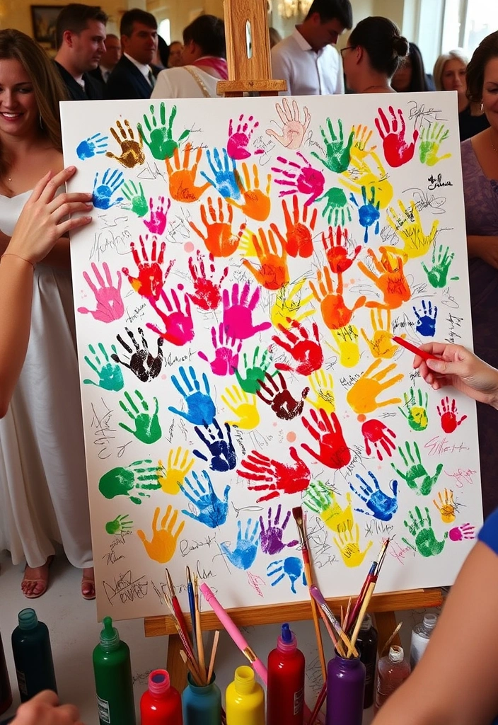 21 Unique Wedding Ideas That Will Leave Your Guests Talking (You Won't Believe #12!) - 1. Interactive Guestbook