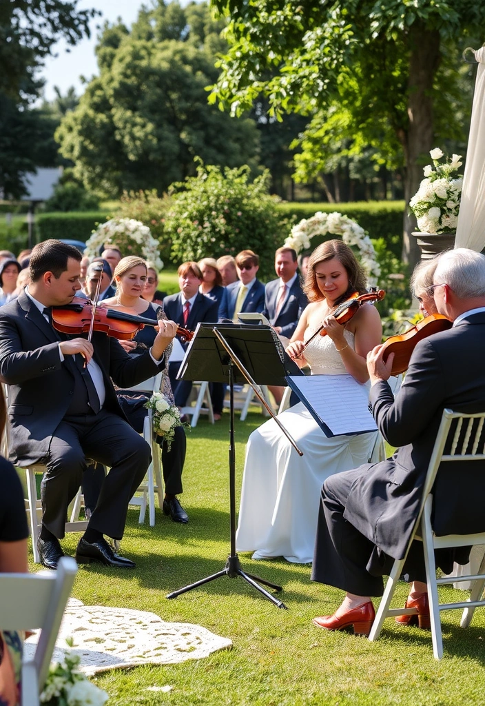 21 Unique Wedding Ideas That Will Leave Your Guests Talking (You Won't Believe #12!) - 11. Unique Ceremony Music
