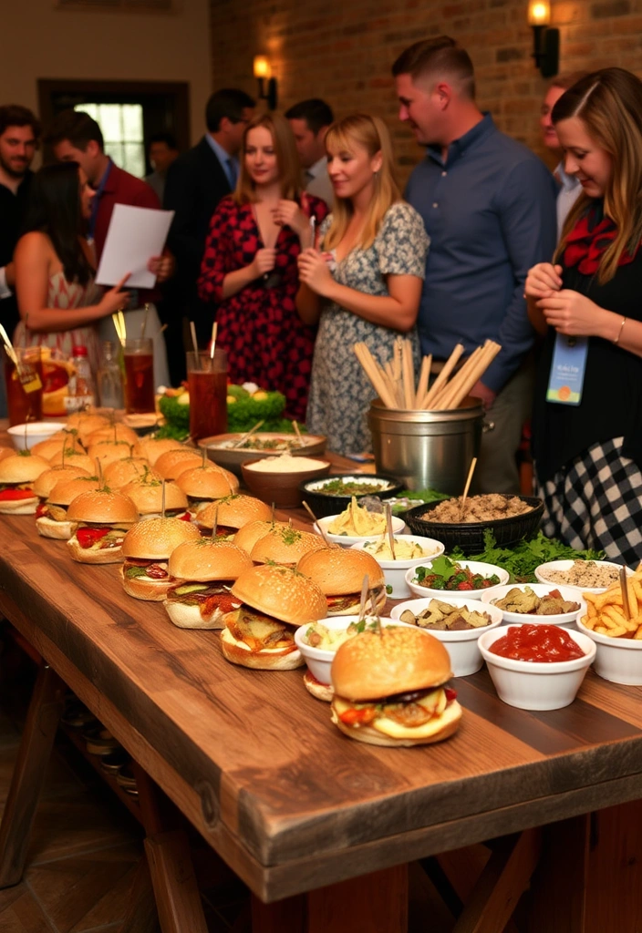 21 Stunning Small Wedding Inspirations You Will Wish You Knew Sooner! - 15. Interactive Food Stations