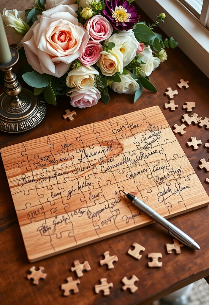 21 Stunning Small Wedding Inspirations You Will Wish You Knew Sooner! - 5. Unique Guest Book Ideas