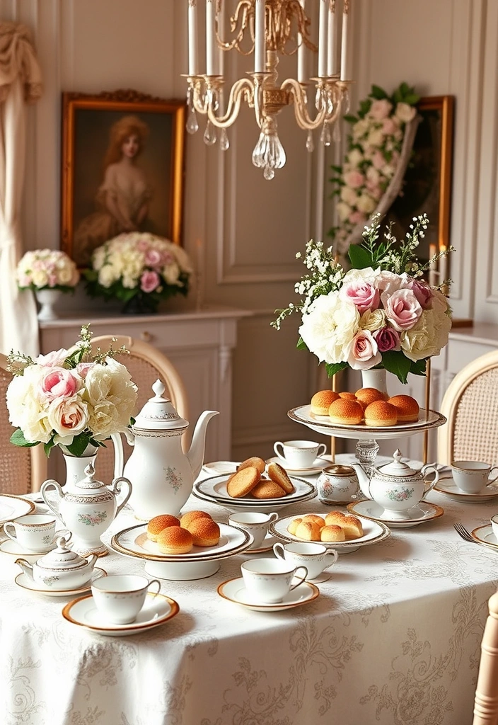 21 Elegant Wedding Theme Ideas That Will Make Your Heart Skip a Beat! - 18. Elegant High Tea