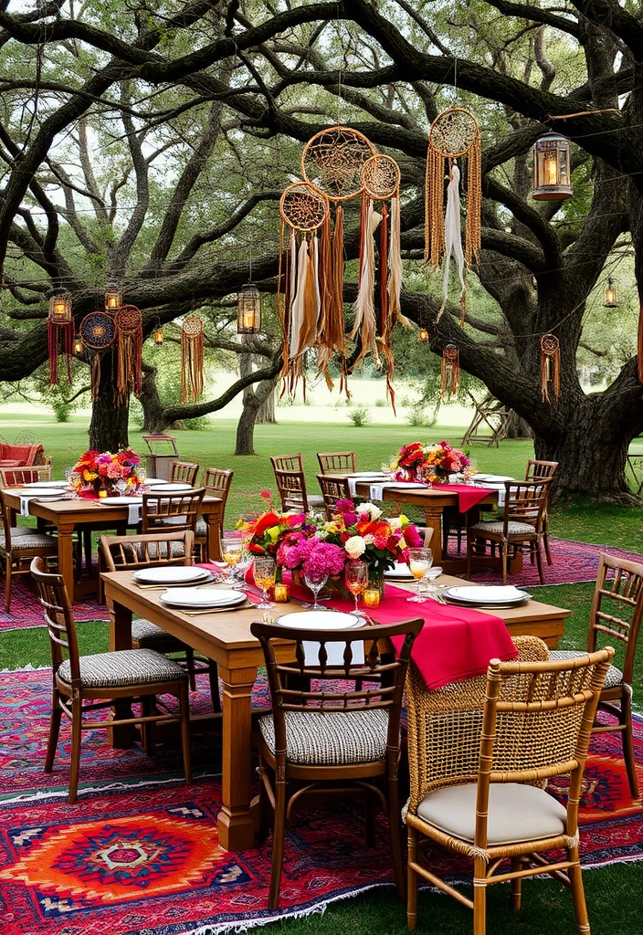 21 Elegant Wedding Theme Ideas That Will Make Your Heart Skip a Beat! - 3. Bohemian Chic