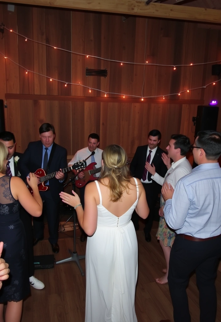 21 Stunning Country Chic Wedding Ideas That'll Make Your Heart Skip a Beat! - 15. Live Music for a Personal Touch