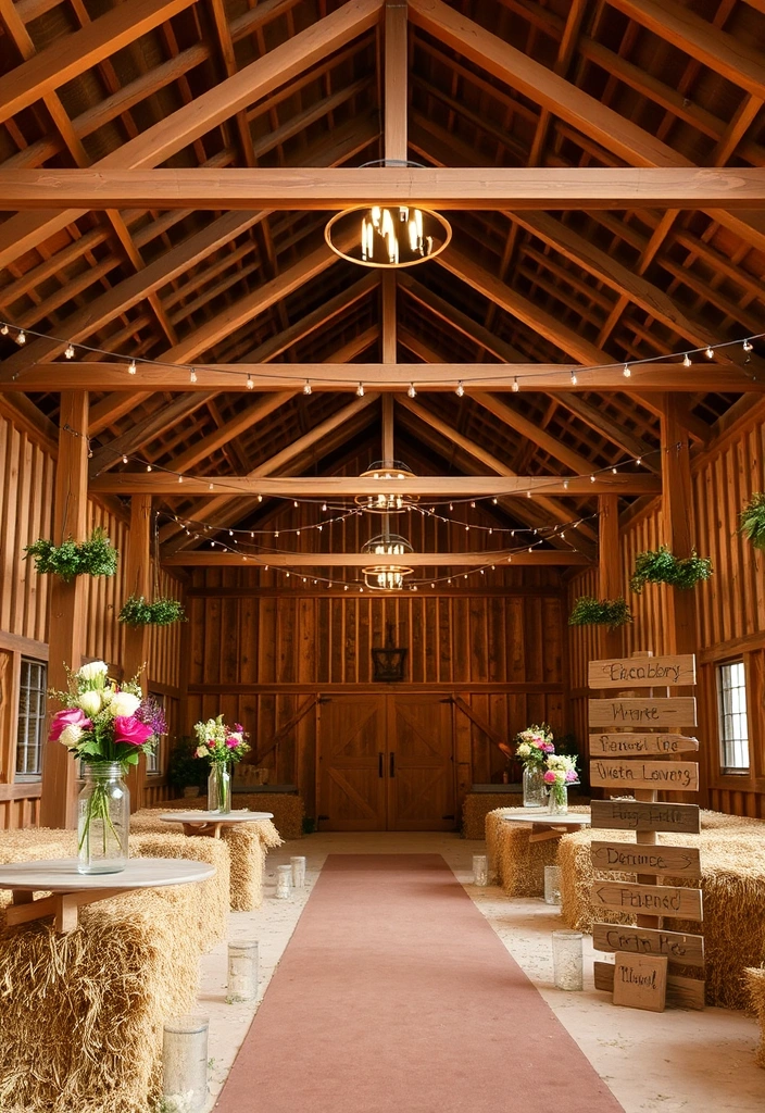 21 Stunning Country Chic Wedding Ideas That'll Make Your Heart Skip a Beat! - 1. Rustic Barn Venue