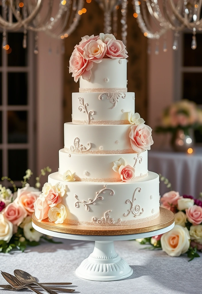 21 Fairytale Wedding Ideas That Will Make Your Dreams Come True (You Won't Believe #11!) - 4. Whimsical Wedding Cake
