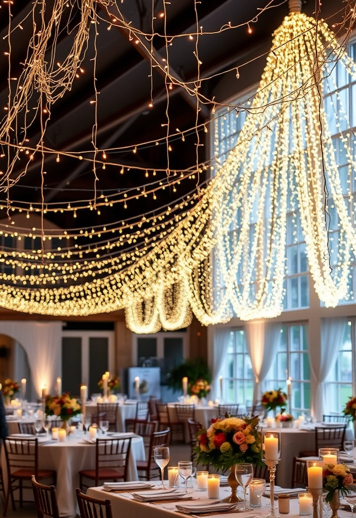 21 Fairytale Wedding Ideas That Will Make Your Dreams Come True (You Won't Believe #11!) - 6. Fairy Lights Everywhere
